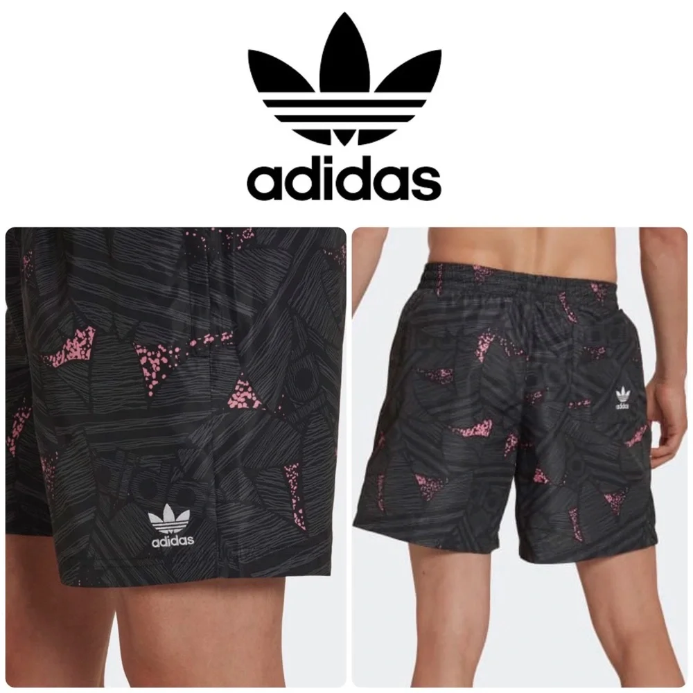 NWT ✨ adidas Originals • Rekive AOP Swim Shorts • Small